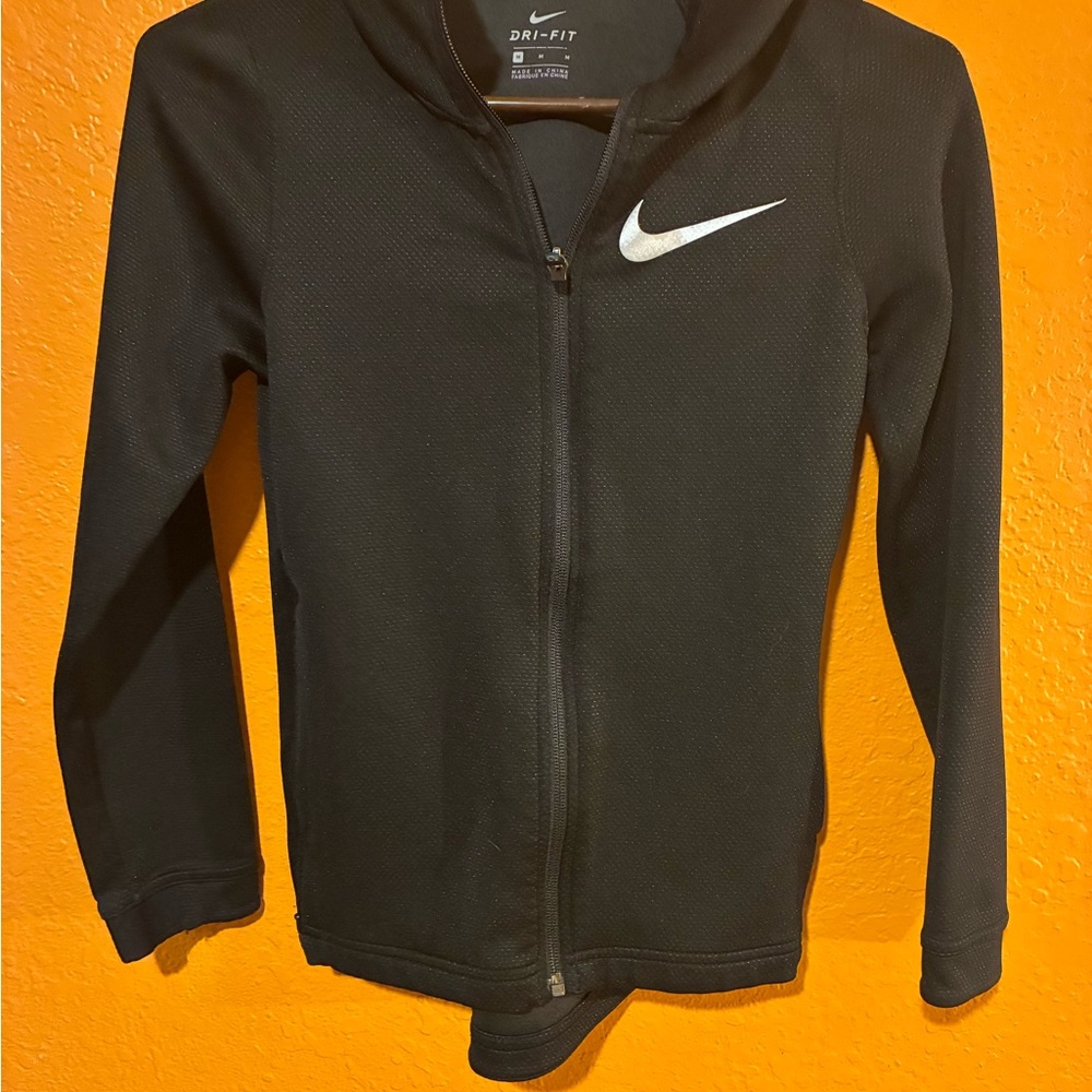 Nike Black Dri-FIT Zip-Up Jacket